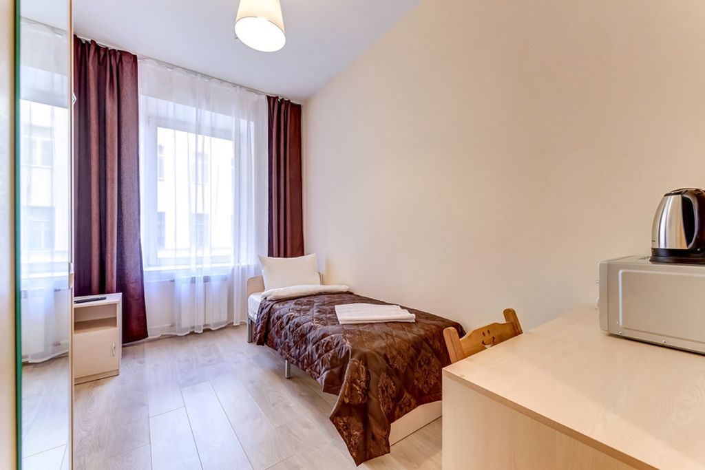 Суперхостел на 1-й Советской — Одноместный номер Комфорт