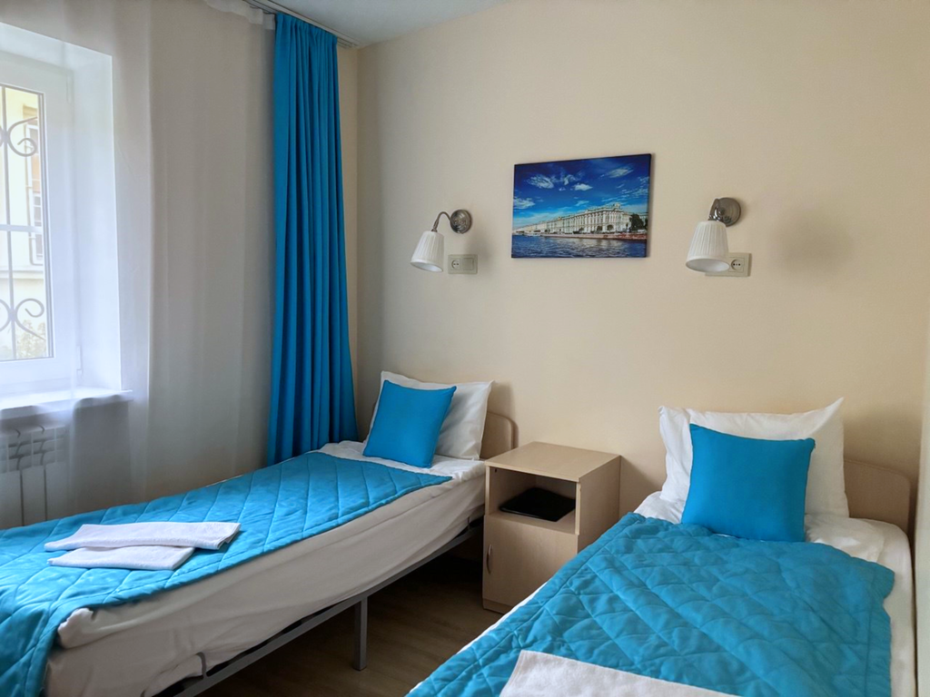 Демократ на Фонтанке — Двухместный номер с 2 отдельными кроватями Стандарт