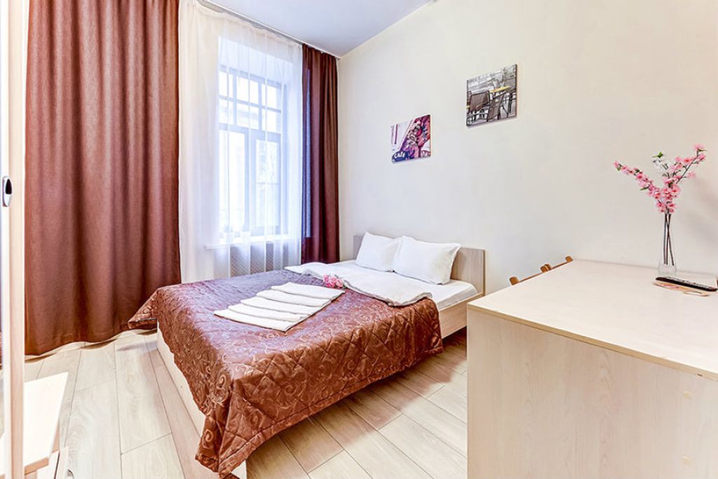 Демократ на Некрасова 58 — Двухместный номер с 1 кроватью Стандарт+