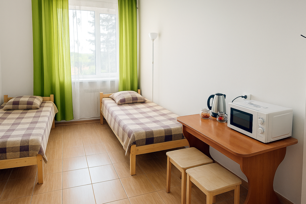 Ак Керман — Двухместный номер с 2 отдельными кроватями стандарт