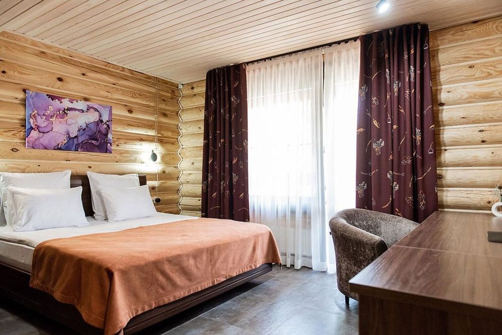 Волжская деревня — Двухместный номер с 1 кроватью №3