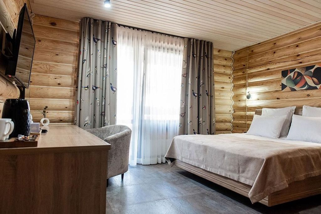 Волжская деревня — Двухместный номер с 1 кроватью №4