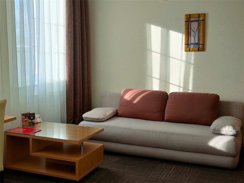 Самбия — Семейный номер Семейный однокомнатный номер с видом на городское поселение (Корп.С)