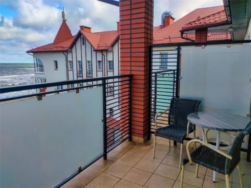 Самбия — Двухместный номер с 1 кроватью стандартный с прямым видом на море и балконом (Корпус В)