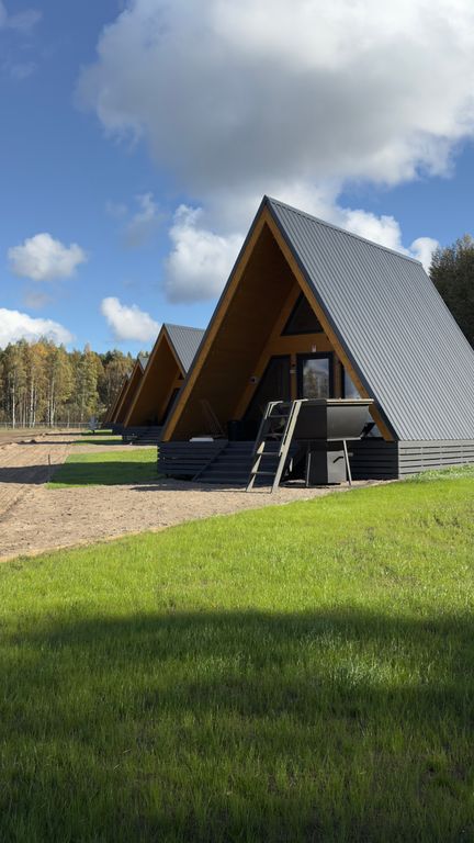 Экоотель "Бухта Морская" — Дом Дом с банным чаном