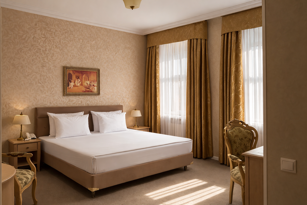 Эрмитаж — Двухместный номер с 1 кроватью стандарт