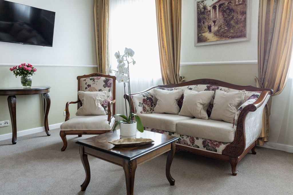 Эрмитаж — Двухместный номер с 1 кроватью люкс