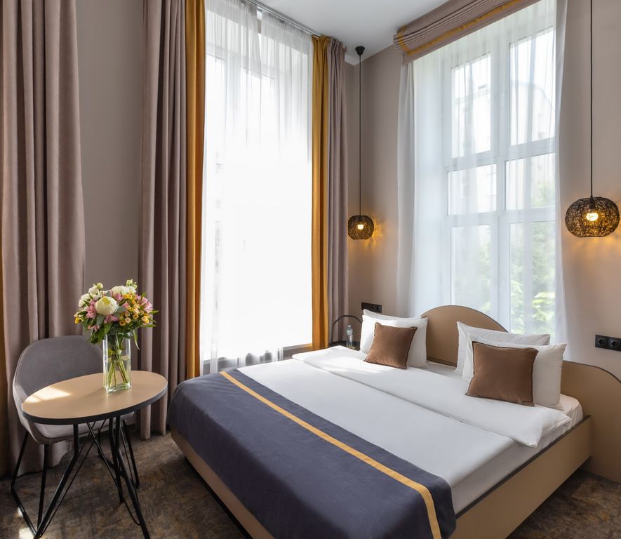 Тесла — Двухместный номер с 1 кроватью люкс