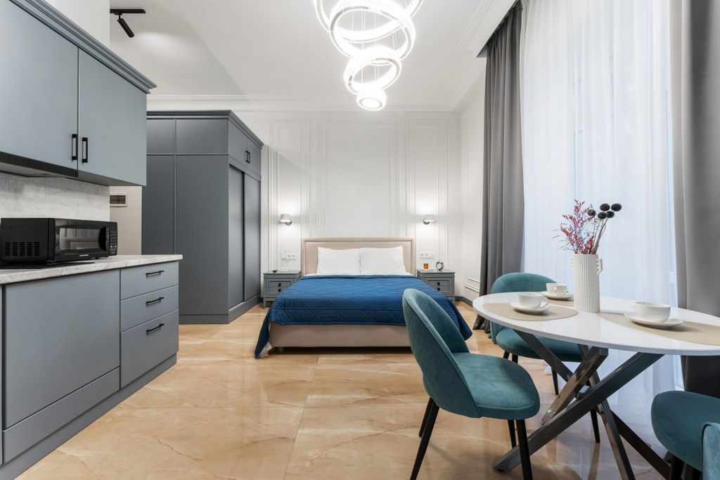 Айвазовский — Двухместный номер с 1 кроватью Делюкс