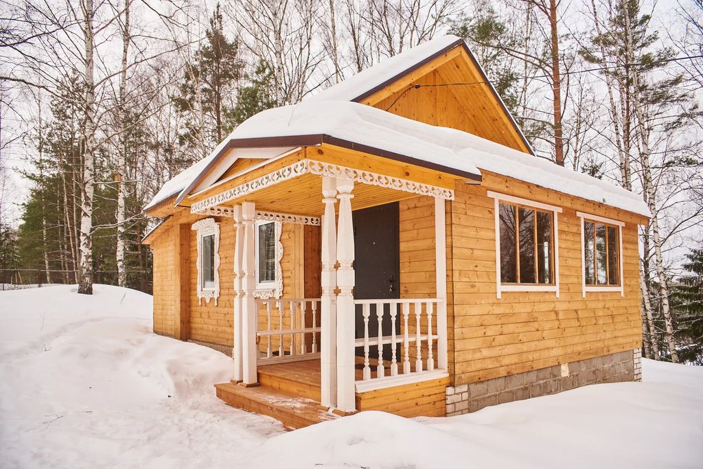 Подсолнухи — Дом люкс с печкой № 3, 4