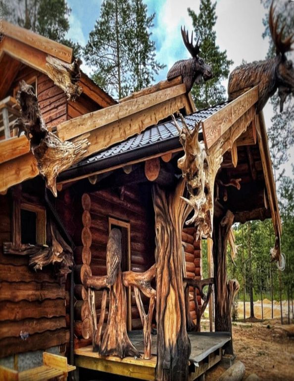 Нартаван — Дом хижина лося