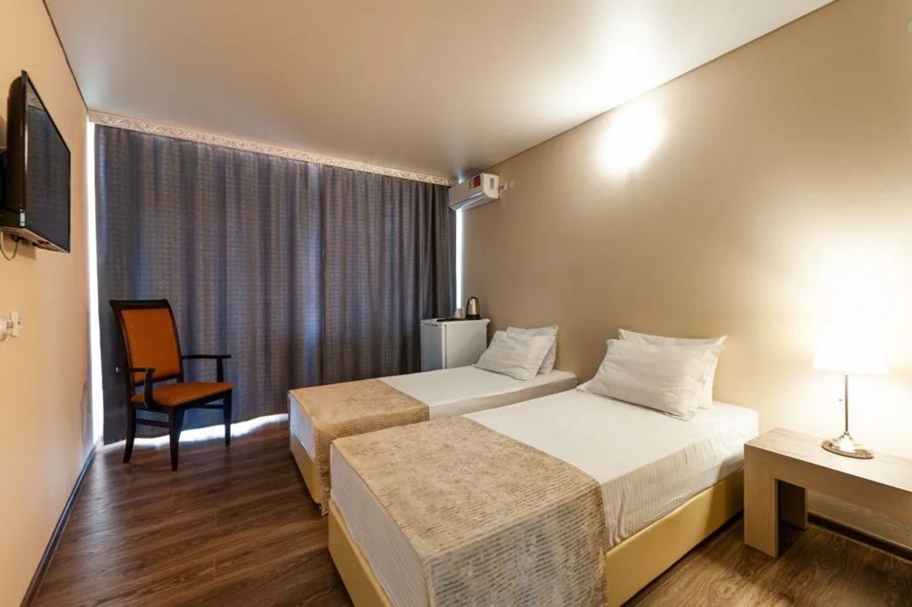 Оптимист — Двухместный номер с 2 отдельными кроватями Большой, Twin, С видом на море