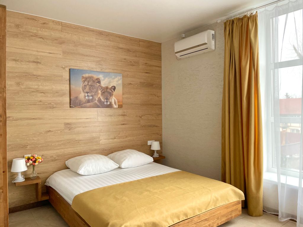 Главный — Двухместный номер с 1 кроватью Апартаменты-Студио с кроватью queen size