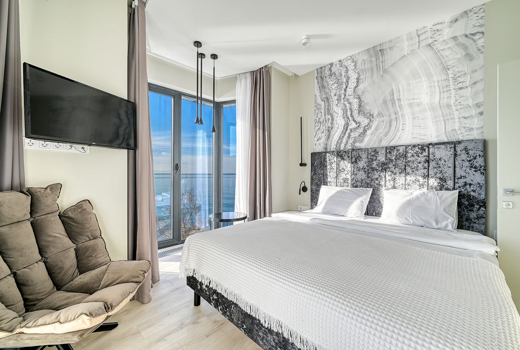 На Лучезарной — Апартаменты Dulux с видом на море 321