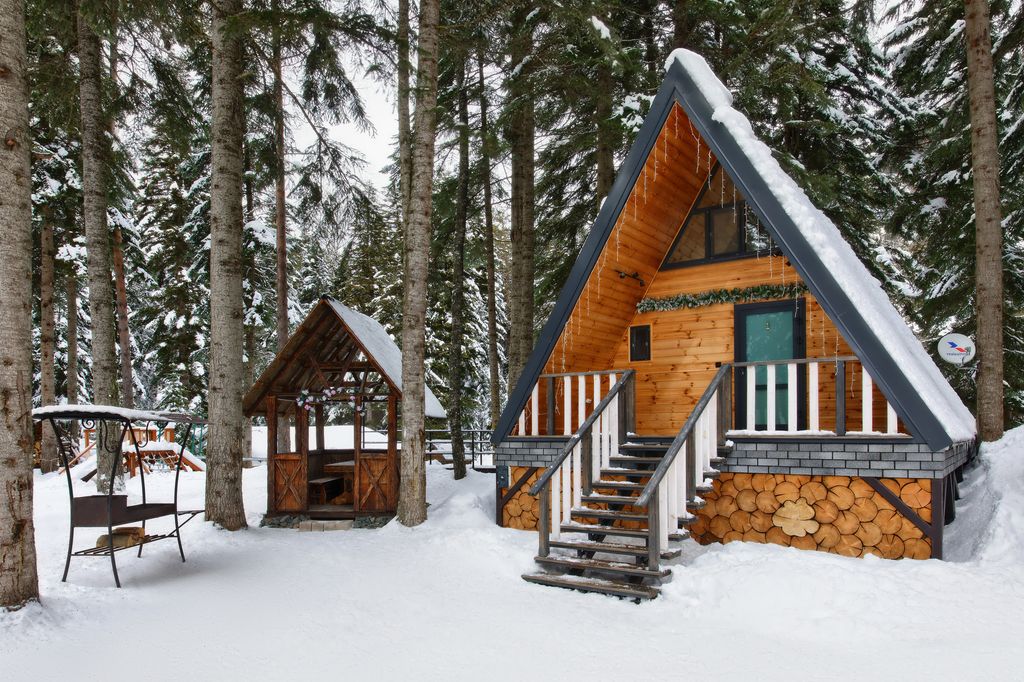 Пихта-парк — Дом А-фрейм