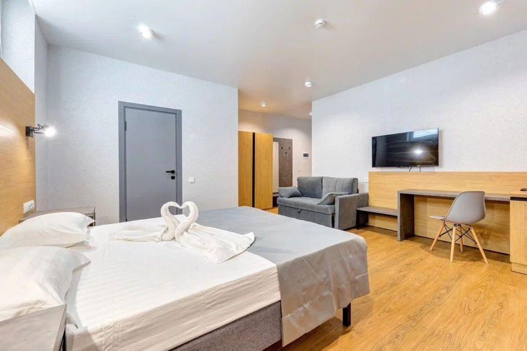 Anemos Resort Hotel — Четырёхместный номер стандарт