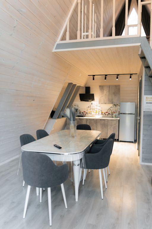 Солнечный Дом — Дом A-Frame двухэтажный