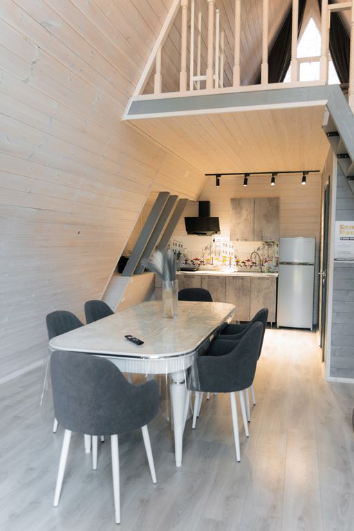 Солнечный Дом — Дом A-Frame двухэтажный