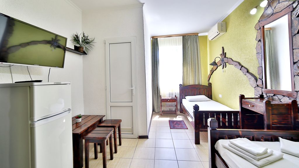 DelSochi — Двухместный номер с 2 отдельными кроватями Двухместный стандарт с раздельными кроватями с красивым видом