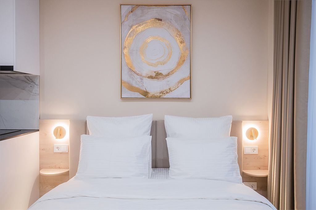 One Sea Apartment — Апартаменты Стандарт с диваном (общий санузел один на два номера)