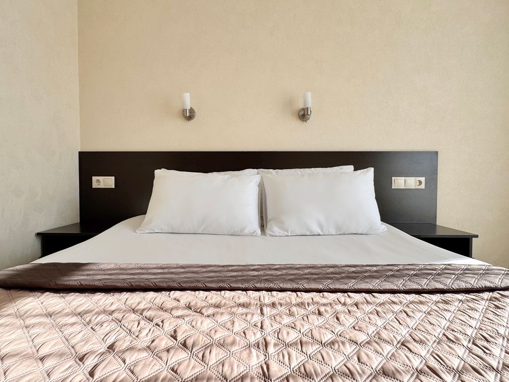 Арт Шале — Двухместный номер с 1 кроватью комфорт с видом на бассейн