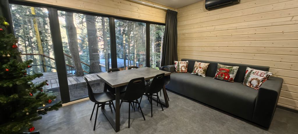 Монте Виера парк Архыз — Дом Квадро Макс 14 с террасой на крыше