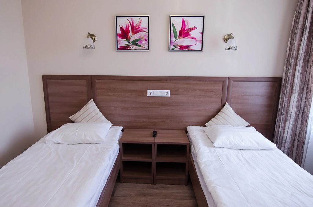 Уралочка — Двухместный номер с 2 отдельными кроватями бизнес-стандарт