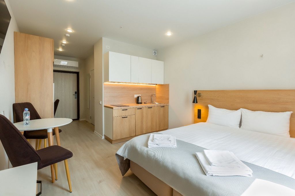 АЙКЬЮ Апартс — Апартаменты Studio