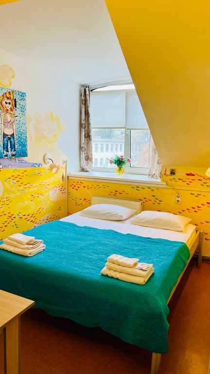 Sunny — Двухместный номер с 1 кроватью на 4 этаже (Люкс)