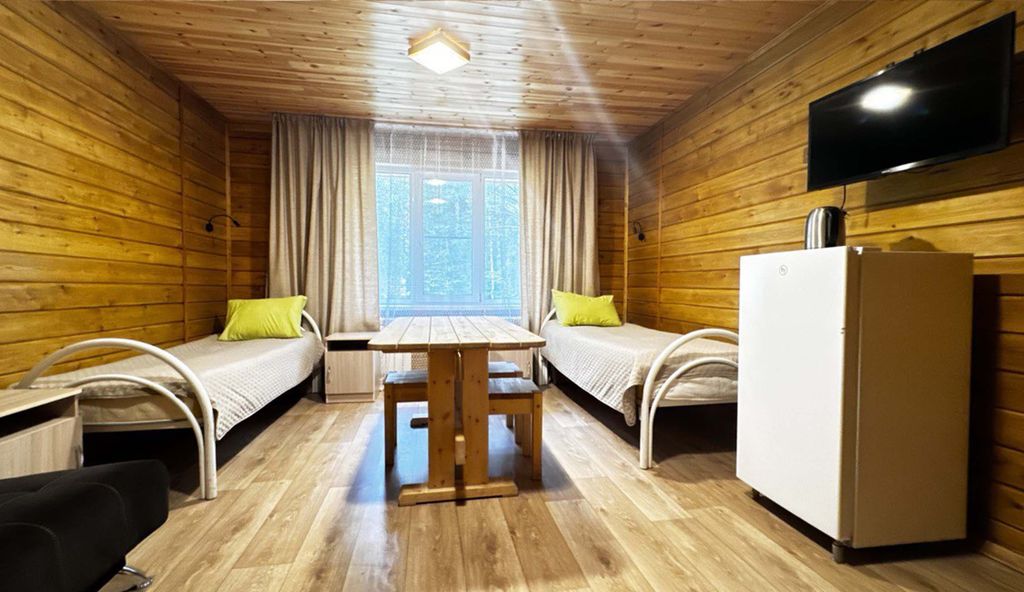 Белая сова — Двухместный номер с 2 отдельными кроватями стандарт плюс