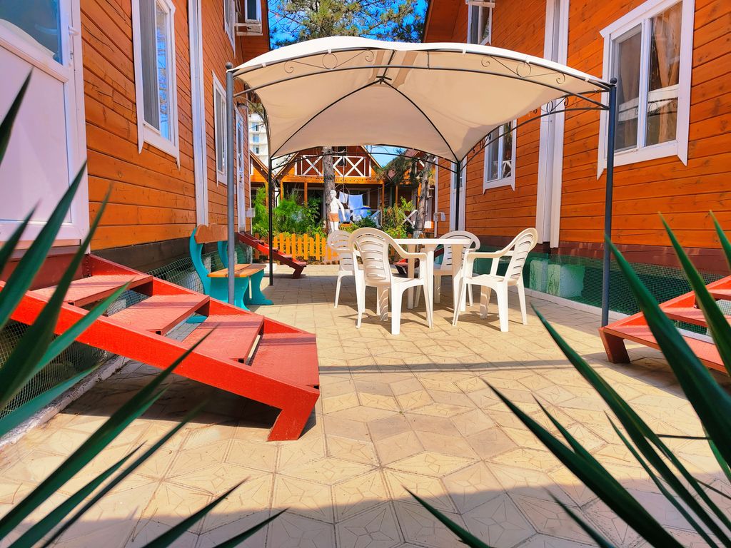 Морская дача Арабеска — Дом 2-х комнатный 5-ти  местный Домик Арабеска