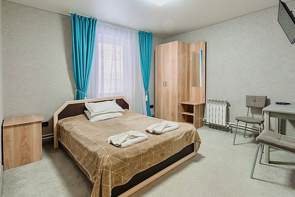 Гранд Алтай — Двухместный номер с 1 кроватью стандарт (дом кедр)