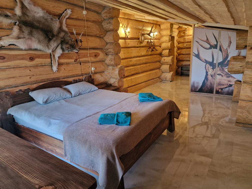 Озеро Неро — Двухместный с 1 кроватью Деревянный двухместный