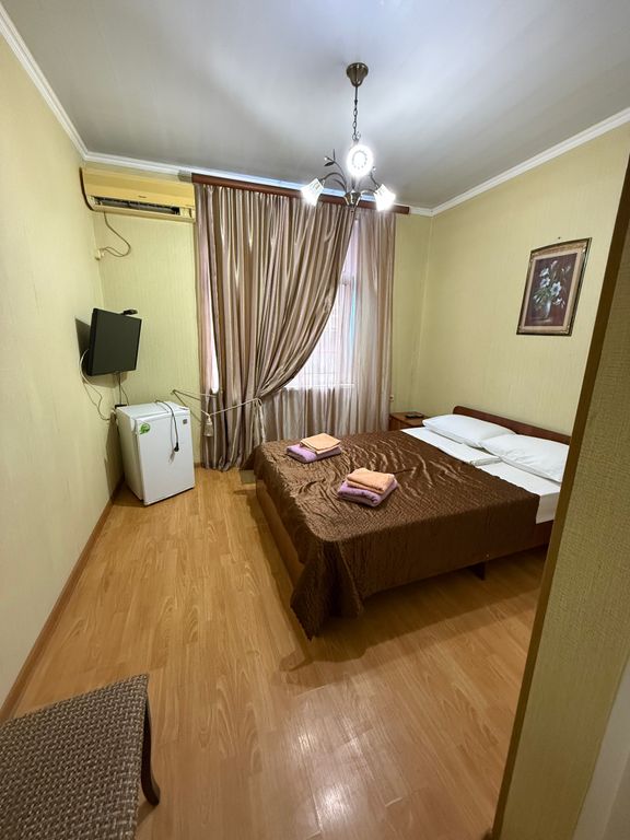 Морская волна — Двухместный номер с 1 кроватью стандарт с балконом