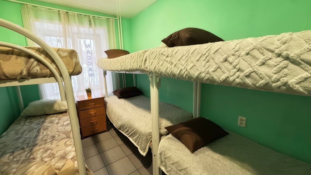 NatoHostel — Многоместный смешанный номер эконом (душ/туалет общий)