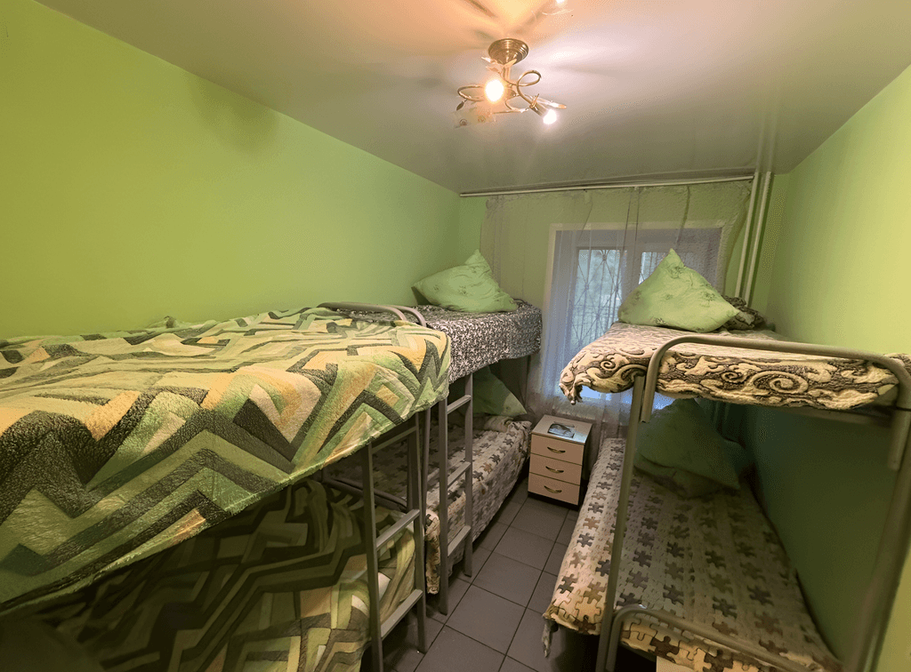 NatoHostel — Многоместный смешанный номер эконом (душ/туалет общий)