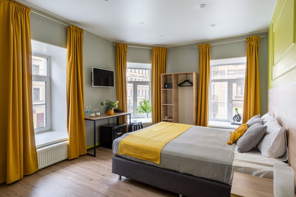 Демут — Двухместный номер с 1 кроватью Делюкс с Панорамным видом на город