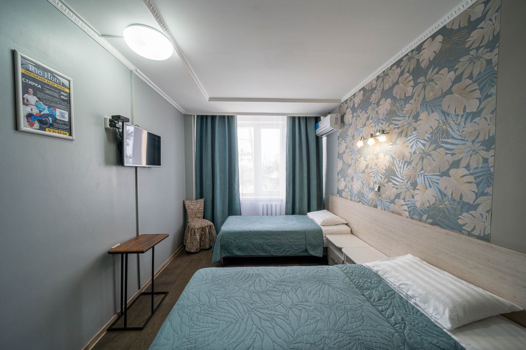 Отель РИО — Двухместный номер с 2 отдельными кроватями стандарт