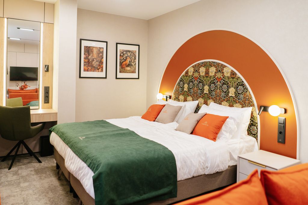 Сибирель — Двухместный номер с 1 кроватью делюкс