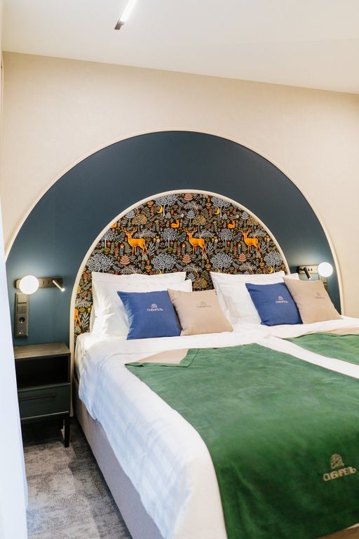 Сибирель — Двухместный номер с 1 кроватью люкс