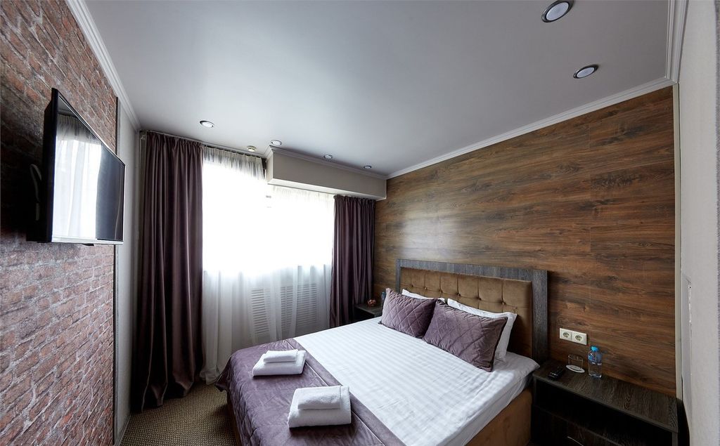 МоскОтель — Двухместный номер с 1 кроватью Стандарт