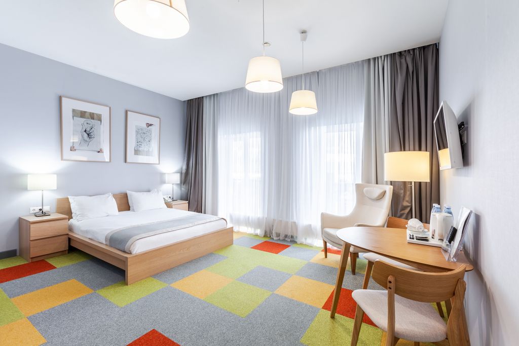 Ракурс — Двухместный номер с 1 кроватью полулюкс с видом на Волгу