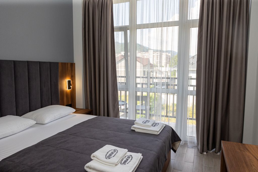 Пляжный Дом — Двухместный номер с 1 кроватью улучшенный с видом на горы