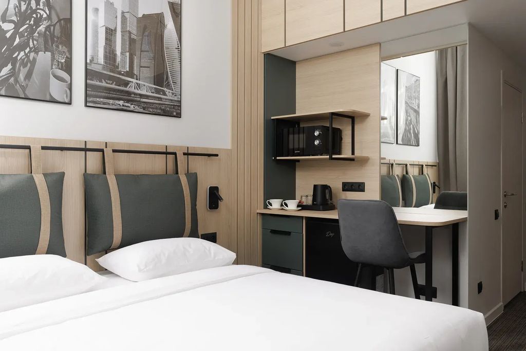 WOW.Aparts — Двухместный номер с 1 кроватью Смарт-студия