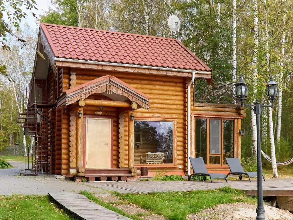 Эко Усадьба Тишина — Дом с баней