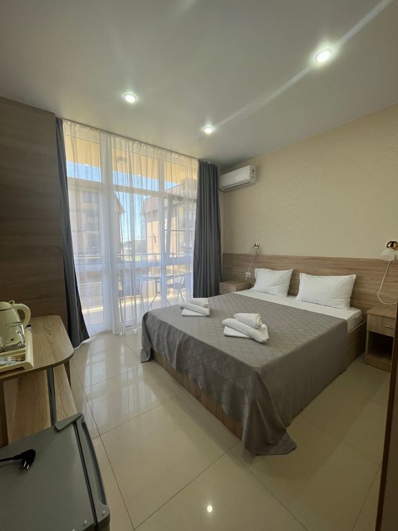 Добрый — Двухместный номер с 1 кроватью с видом на бассейн