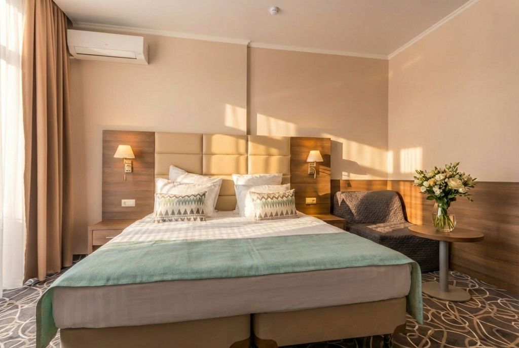 Роза ветров Новая — Двухместный номер с 1 кроватью стандарт без балкона