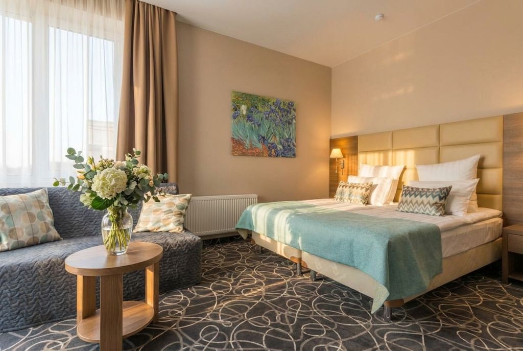 Роза ветров Новая — Двухместный номер с 1 кроватью комфорт