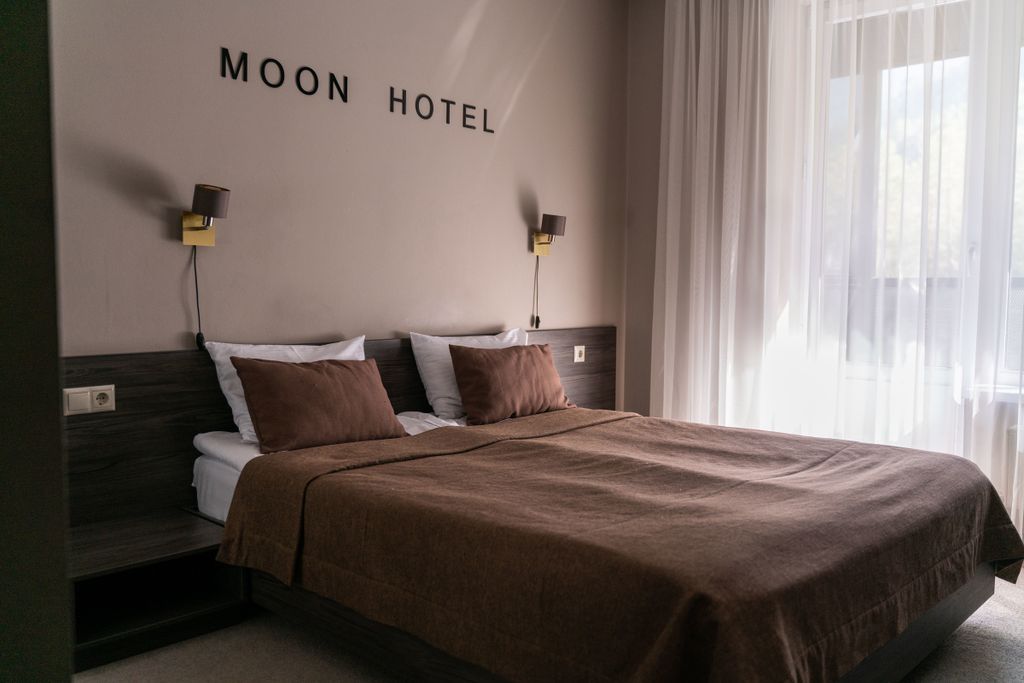 Moon Hotel — Двухместный номер с 1 кроватью стандарт с балконом