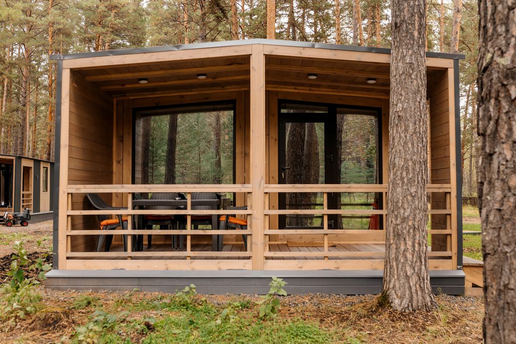 Мишкины шишки — Двухместный номер с 1 кроватью Дом стандарт